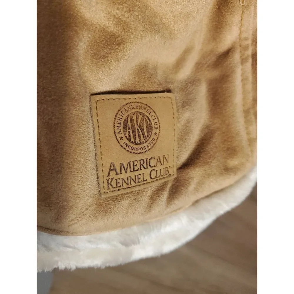 Dogs American Kennel Club Faux Fur Trim Coat Size L .
